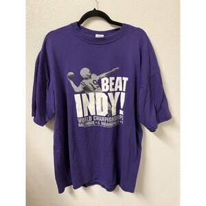 Vintage Baltimore Ravens Johnny Unitas Beat Indy! T Shirt Size XL